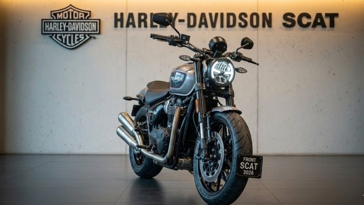 Harley-Davidson SCAT 2026: potencia urbana, diseño agresivo y tecnología nueva