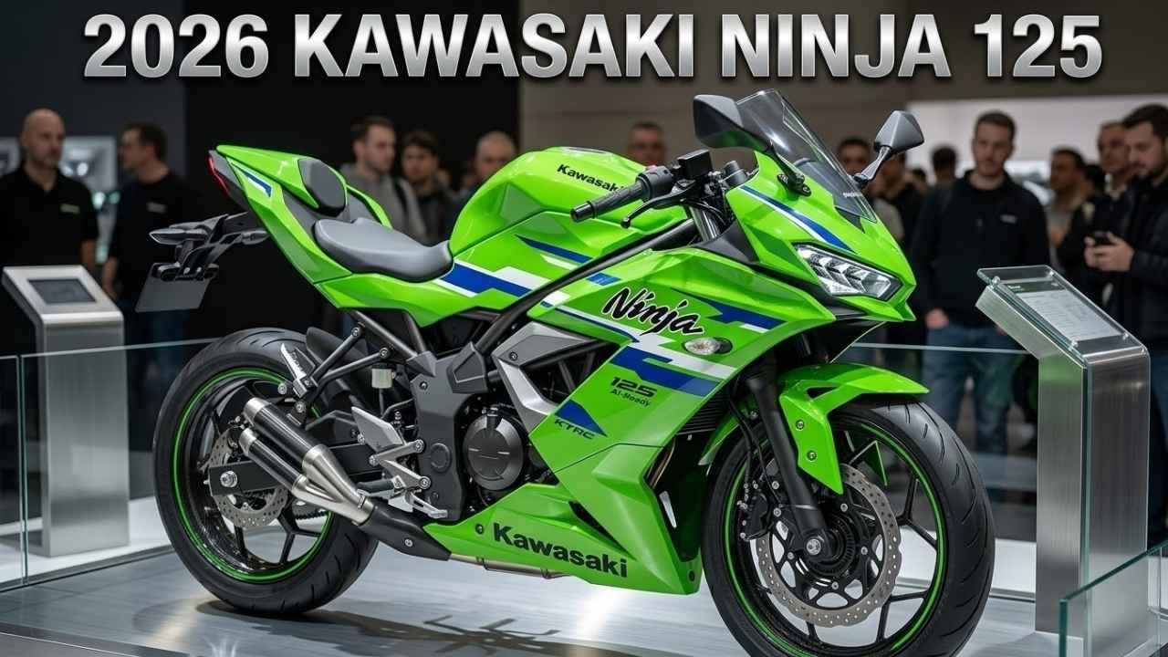 Kawasaki Ninja 125 2026: diseño deportivo, tecnología moderna y gran rendimiento